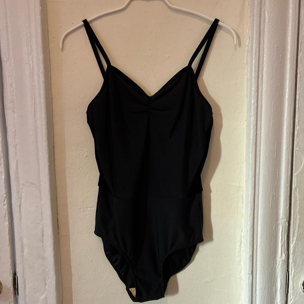 Eleve Dancewear Alana Black leotard